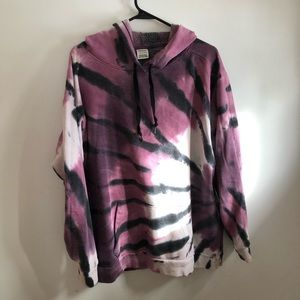 VS PINK tie-dye hoodie